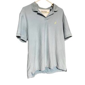 Nautica Men's Sky Blue Polo Shirt SAME DAY SHIPPING